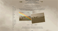 Desktop Screenshot of flieger-gruess-mir-die-sonne.de