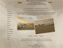 Tablet Screenshot of flieger-gruess-mir-die-sonne.de